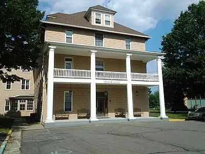 The Main Building in Zarephath, New Jersey, built in the early 1900s, in 2015.
