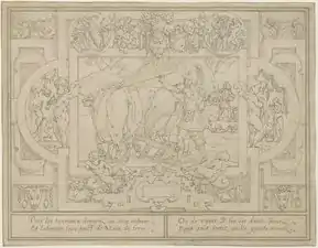 Jason and the Golden Fleece 11: Jason ploughing the earth and sowing the dragon's teeth Thiry, Leonard (ca. 1500-ca. 1550)